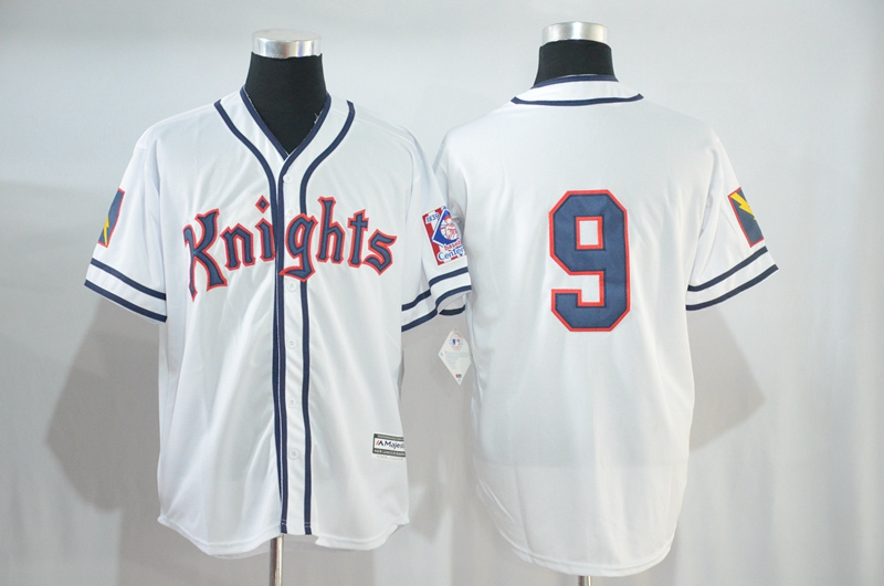 2017 MLB Chicago Cubs #9 Knights white jerseys->->MLB Jersey